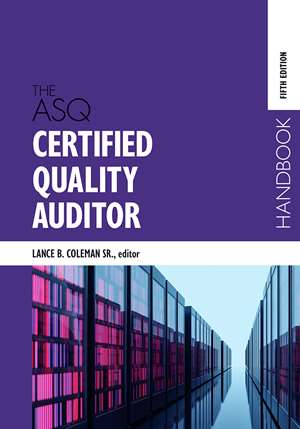 The ASQ Certified Quality Auditor Handbook (5th Edition) - Orginal Pdf